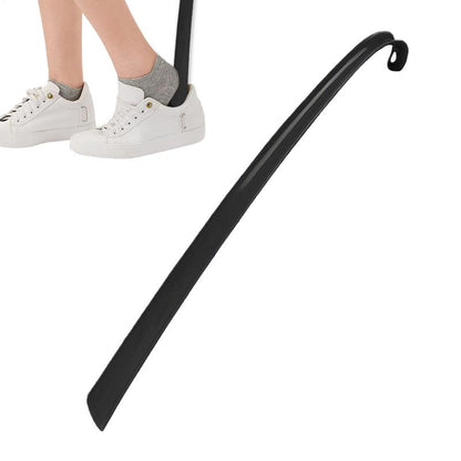 Portable Extra Long Shoe Horns Black Plastic Shoe Spoon Flexible Shoe Lifter For Shoes Accessories 1