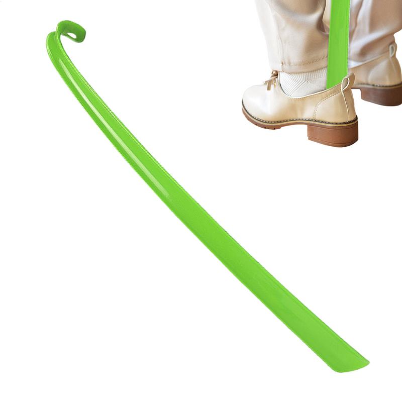 Portable Extra Long Shoe Horns Black Plastic Shoe Spoon Flexible Shoe Lifter For Shoes Accessories 3