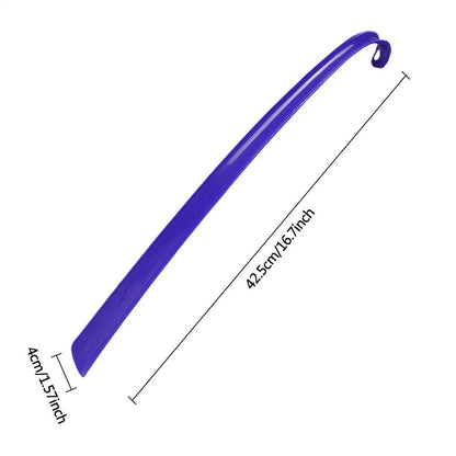 Portable Extra Long Shoe Horns Black Plastic Shoe Spoon Flexible Shoe Lifter For Shoes Accessories 6
