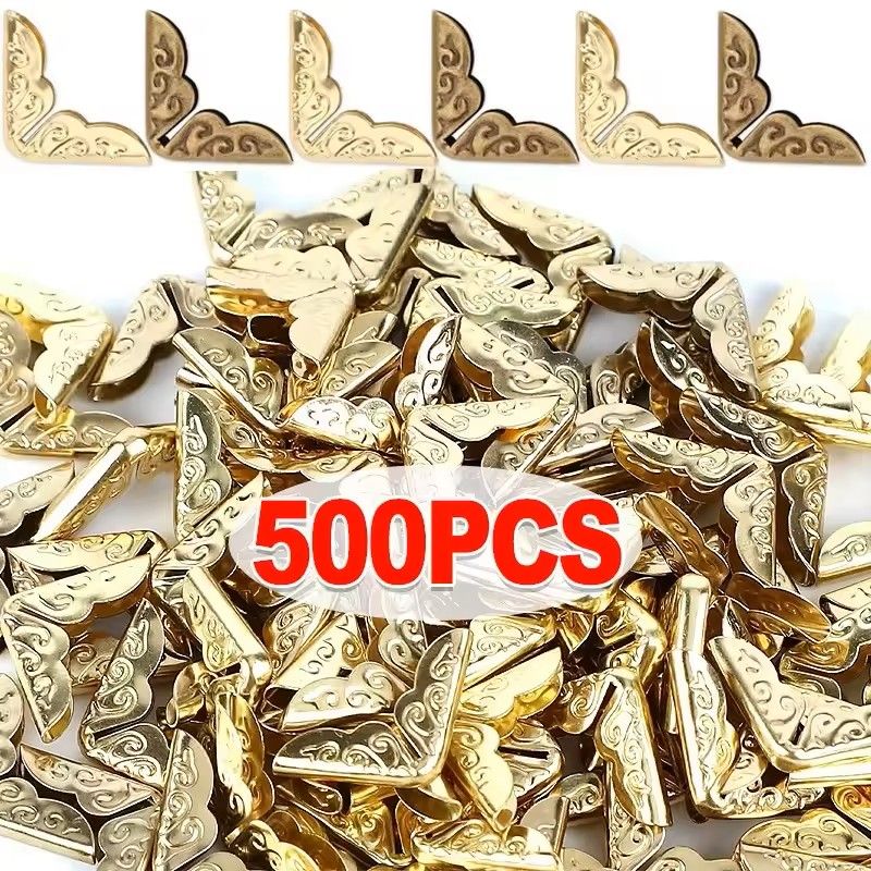 Metal Photo Corner Protectors for Albums and Scrapbooks