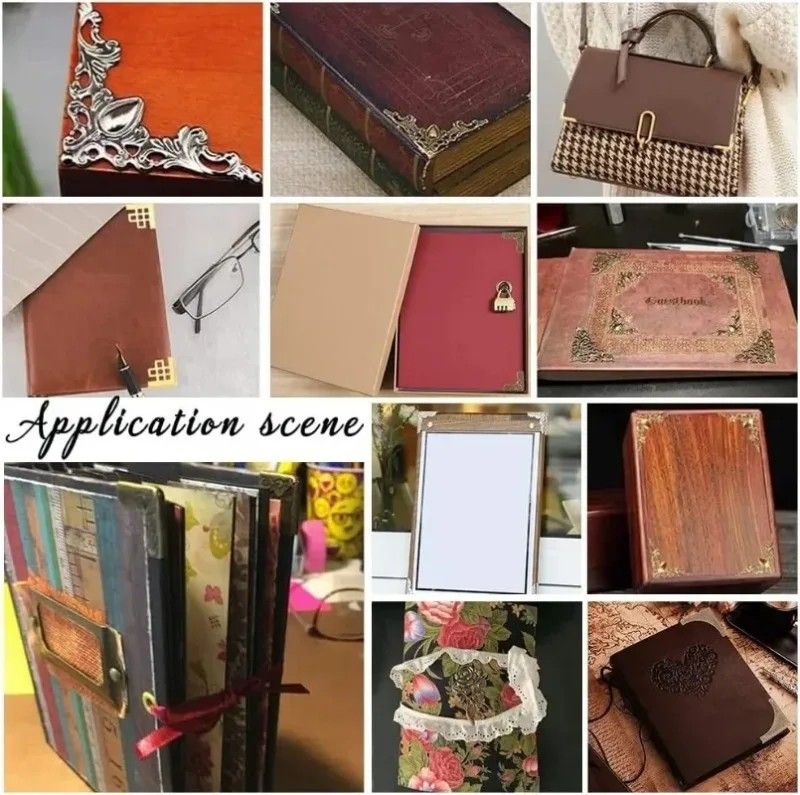 Metal Photo Corner Protectors For Albums And Scrapbooks 11