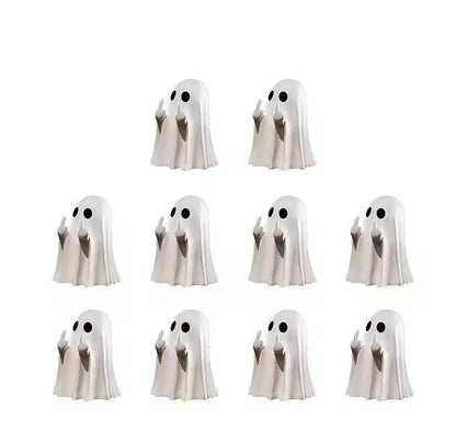 Mini Resin Ghost Middle Finger Statue  Unique Funny Home Ornament  Party Decor 11
