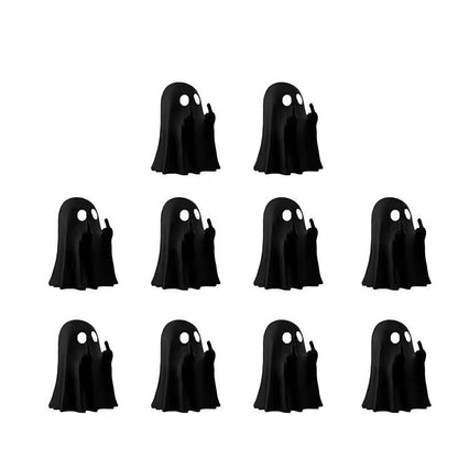 Mini Resin Ghost Middle Finger Statue  Unique Funny Home Ornament  Party Decor 12