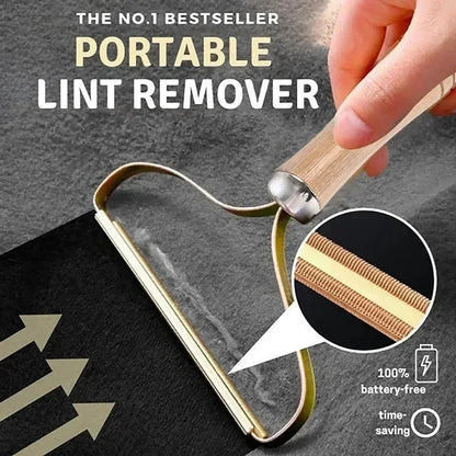 Pet Hair Remover Brush for Sweaters and Clothes, Manual Lint Roller, Dog and Cat Hair Removal Tool for Sofa and Bedding