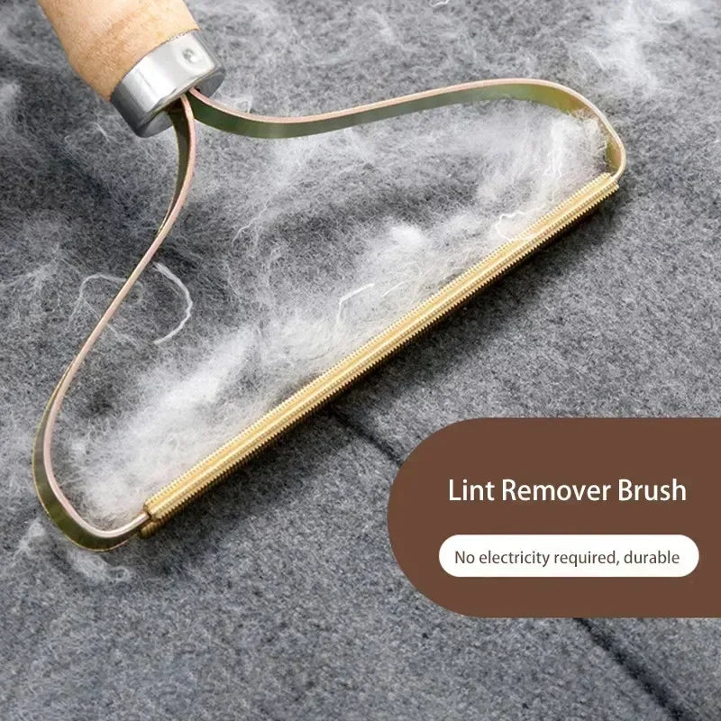 Pet Hair Remover Brush for Sweaters and Clothes, Manual Lint Roller, Dog and Cat Hair Removal Tool for Sofa and Bedding