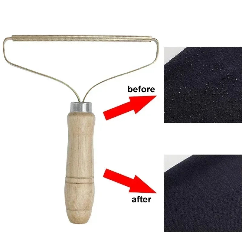 Pet Hair Remover Brush for Sweaters and Clothes, Manual Lint Roller, Dog and Cat Hair Removal Tool for Sofa and Bedding