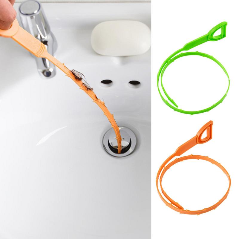 Hair Drain Clog Remover Auger, Bathroom Unclogged for Kitchen and Sewer Cleaning