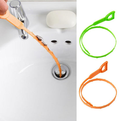 Hair Drain Clog Remover Auger, Bathroom Unclogged for Kitchen and Sewer Cleaning