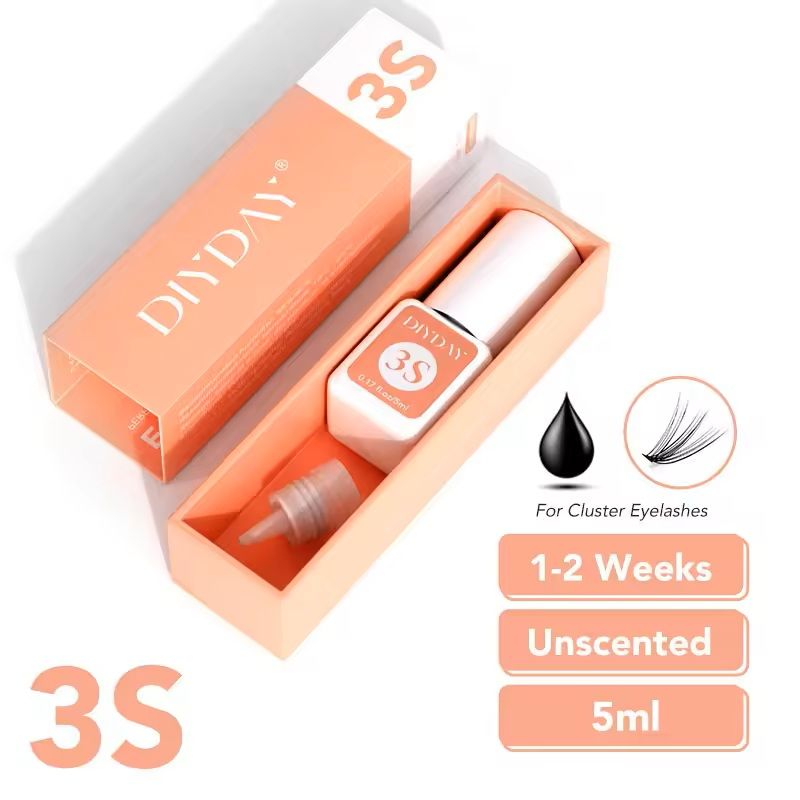 DIYDAY FastDry Lash Extension Adhesive  LowOdor 03S3S Eyelash Extension Glue 5 Ml 2