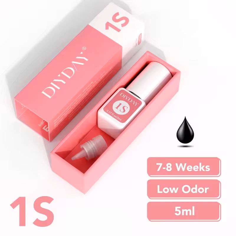 DIYDAY FastDry Lash Extension Adhesive  LowOdor 03S3S Eyelash Extension Glue 5 Ml 3