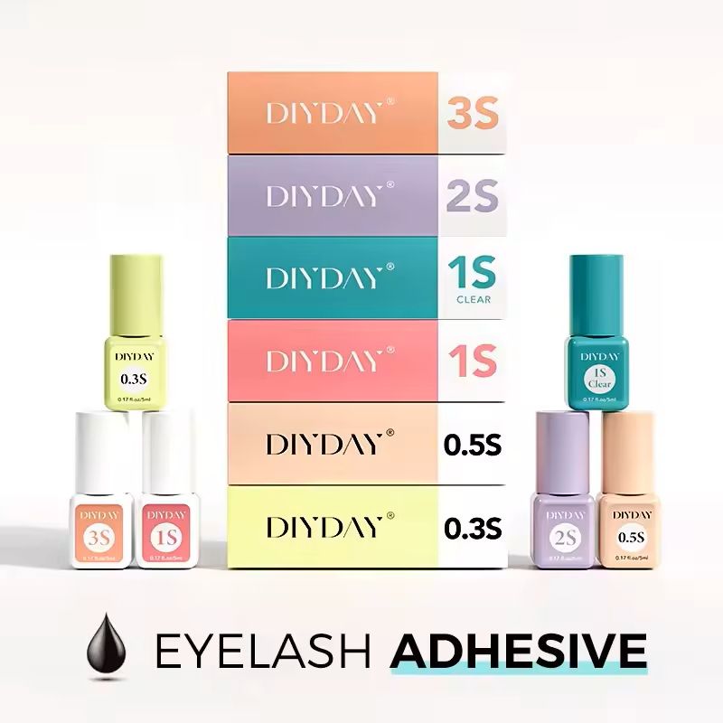 DIYDAY FastDry Lash Extension Adhesive  LowOdor 03S3S Eyelash Extension Glue 5 Ml 6