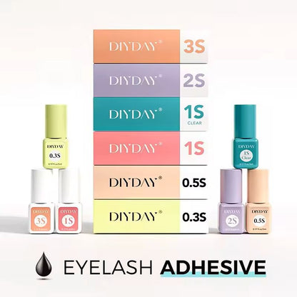 DIYDAY FastDry Lash Extension Adhesive  LowOdor 03S3S Eyelash Extension Glue 5 Ml 6