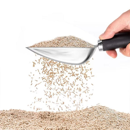 Large Metal Cat Litter Scoop With NonSlip Handle 3