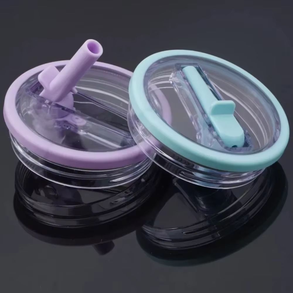 Clear SpillProof 40 Oz Tumbler Lid  Replacement Cover For Travel Cups 1
