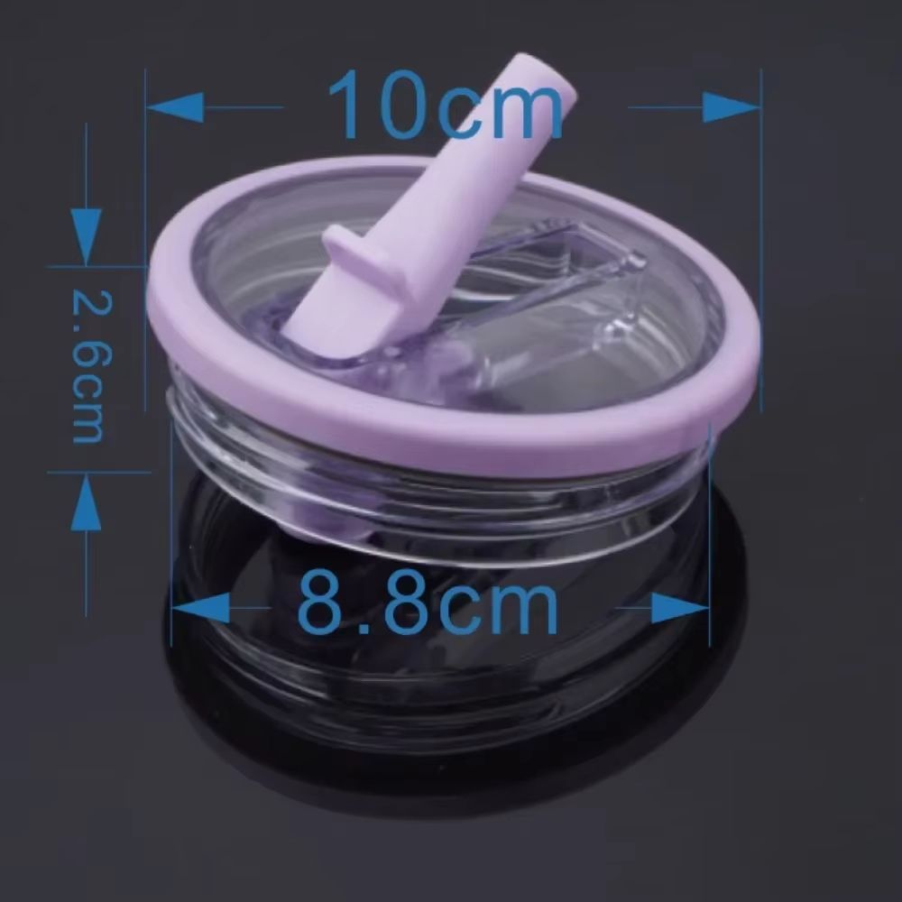 Clear SpillProof 40 Oz Tumbler Lid  Replacement Cover For Travel Cups 5