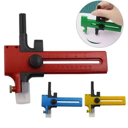 Adjustable Circle Cutter Tool For Fabric And Paper Crafts 2