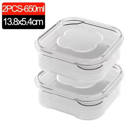 Small Transparent Food Preservation Storage Box 4