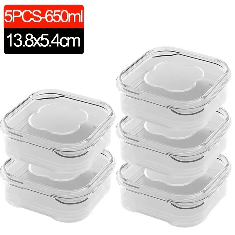 Small Transparent Food Preservation Storage Box 6