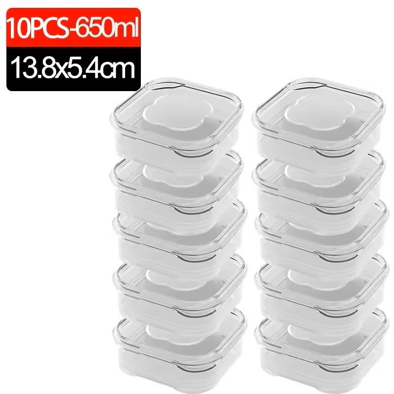 Small Transparent Food Preservation Storage Box 8