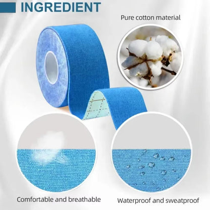 Elastic Kinesiology Face Lifting Tape Roll For V Line Neck And Eye Area 5
