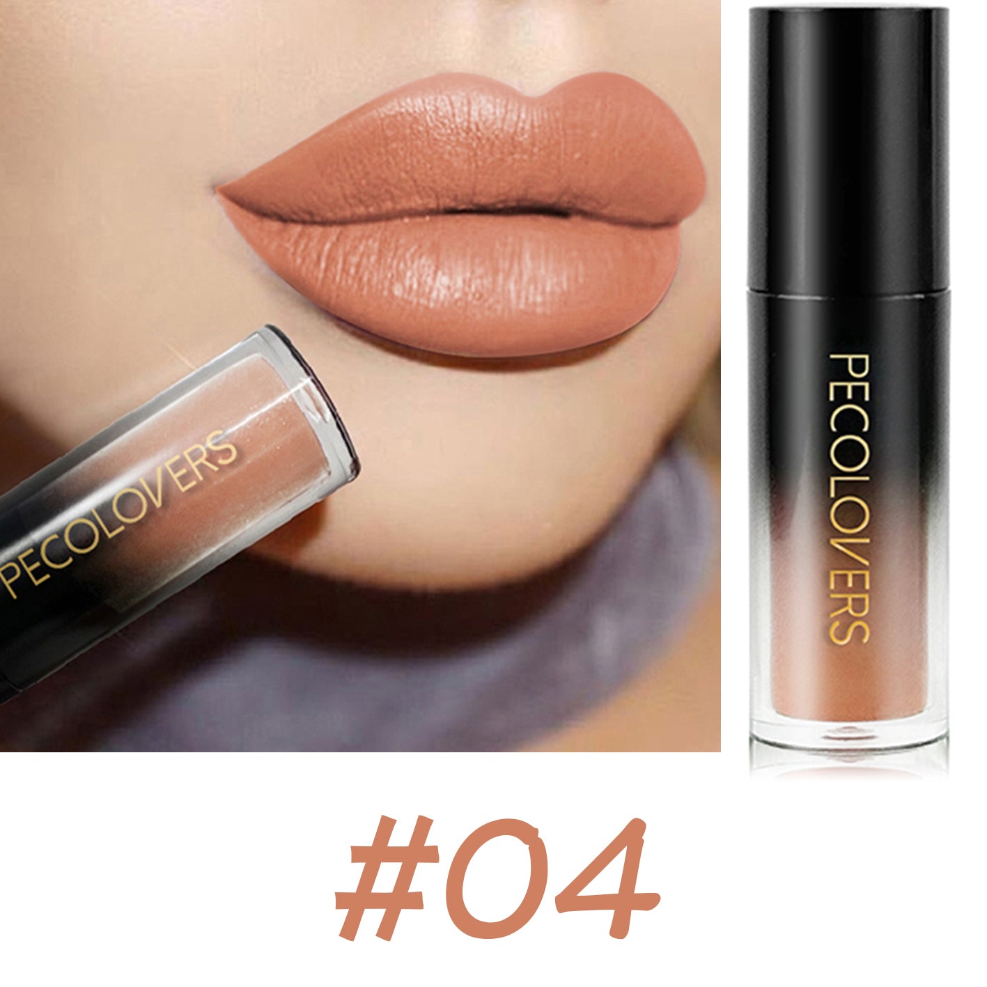 Best Lip Makeup Color Sexy Matte Long Lasting Lip Gloss Liquid Lipstick 5