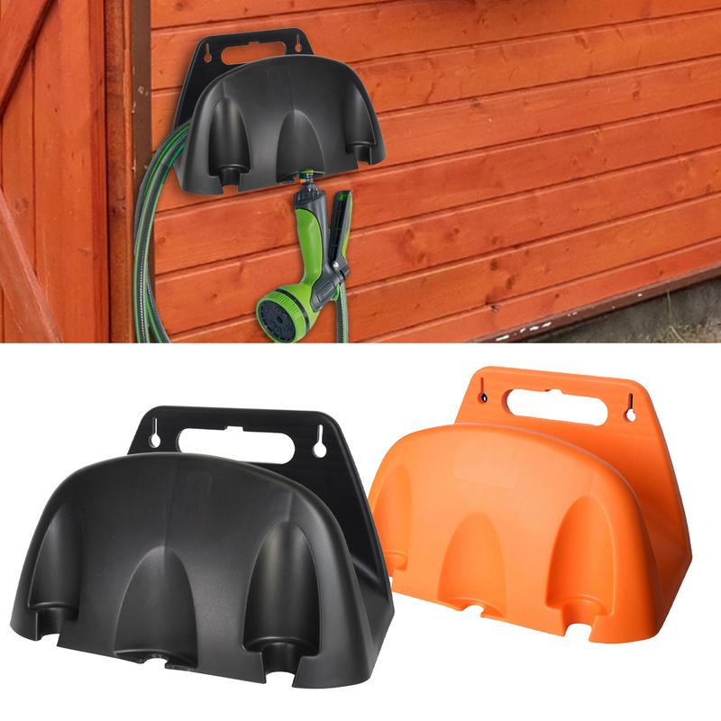 Garden Hose Holder Wall Mounted, Durable Metal Hose Hanger