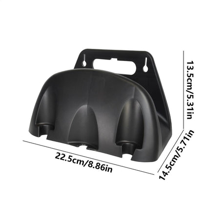 Garden Hose Holder Wall Mounted, Durable Metal Hose Hanger