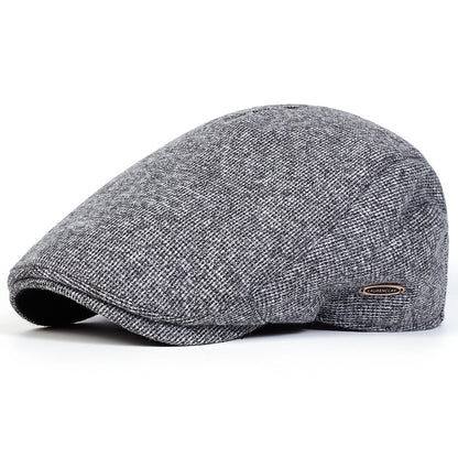 British Painters Hat Men Letter Label Newsboy Cap Spring Autumn Flat Cap Hip Hop Beret 7