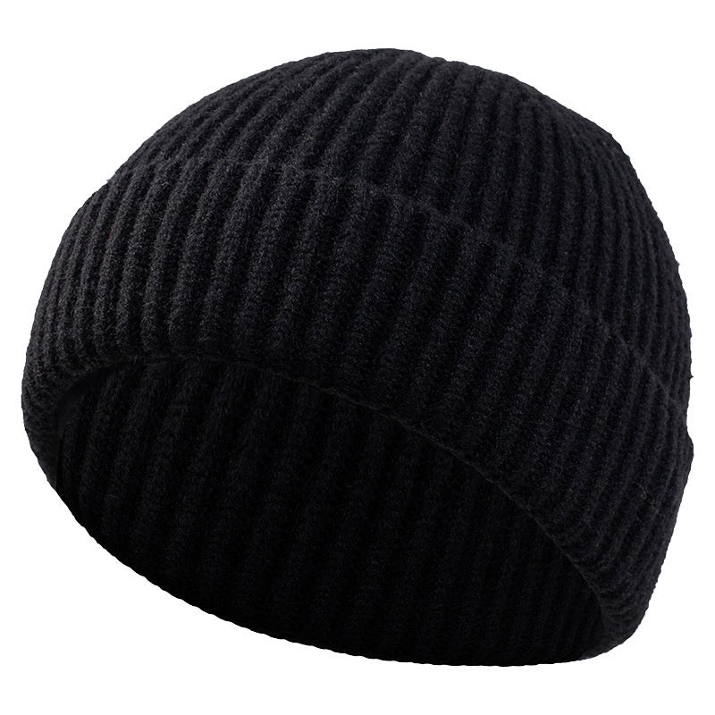 High Quality Thick Warm Male Winter Beanies Adult Casual Short Thread Hip Hop Hat Man Wool Skull Cap Unisex Woman Knitted Cap