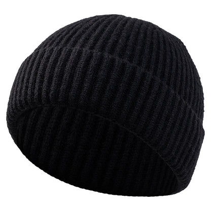 High Quality Thick Warm Male Winter Beanies Adult Casual Short Thread Hip Hop Hat Man Wool Skull Cap Unisex Woman Knitted Cap
