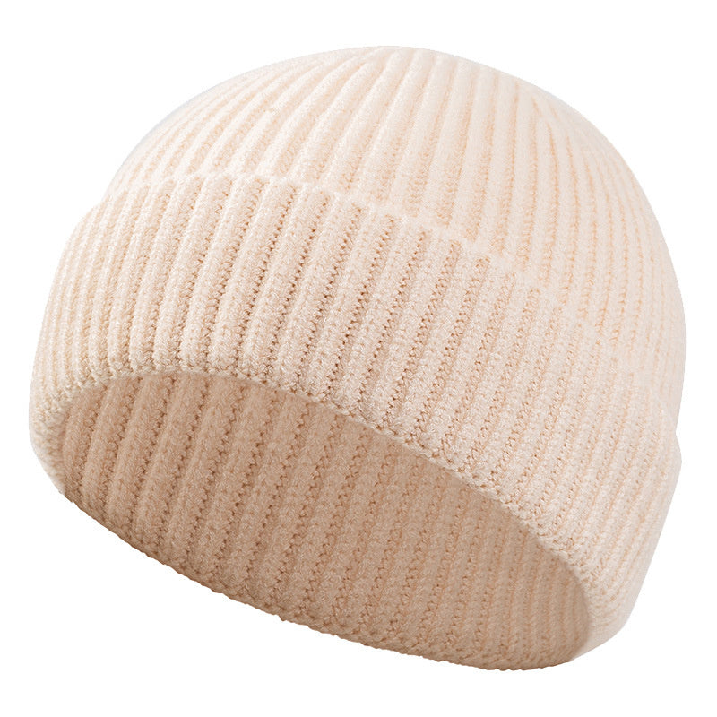 High Quality Thick Warm Male Winter Beanies Adult Casual Short Thread Hip Hop Hat Man Wool Skull Ca 5