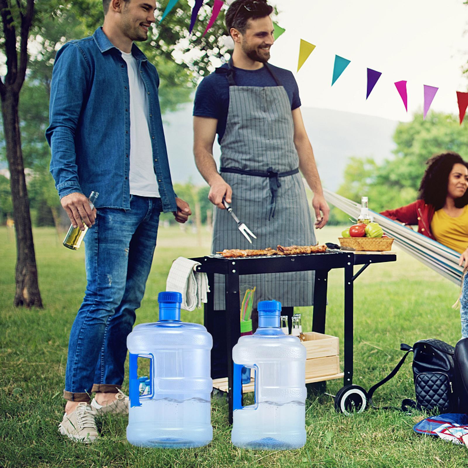 Camping Water Pitcher Multi Functional Storage Handle Canteen For Hiking Picnic Outdoor 4