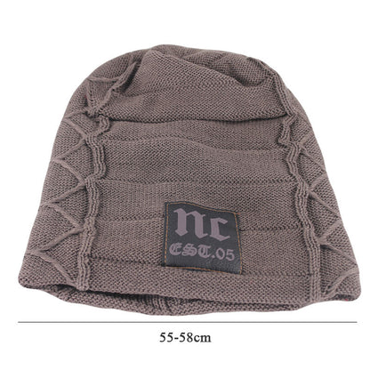 Winter Warm Beanies For Adults Fashion Knitted Skullies Soft Wool Hat Casual Outdoor Women Bone Cap 3