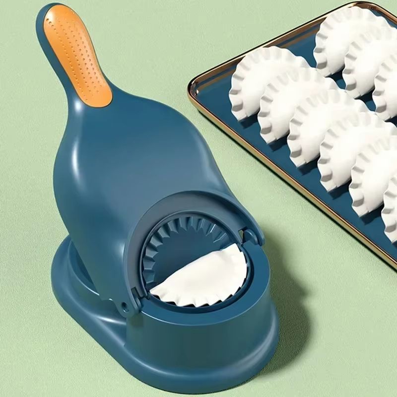 2-in-1 Dumpling Maker and Dough Pressing Tool for Home Cooking