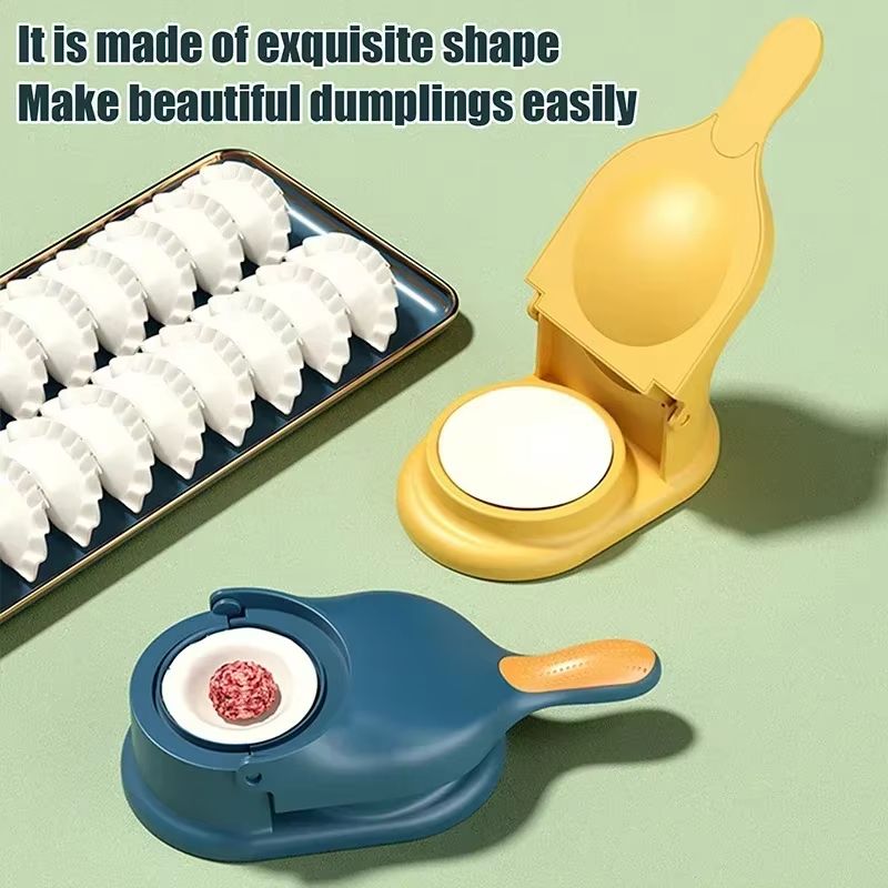 2in1 Dumpling Maker And Dough Pressing Tool For Home Cooking 2