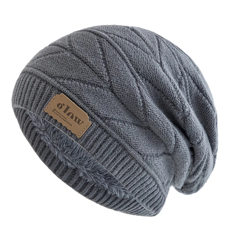Warm Unisex Beanie Hats Adjustable Ski Sports Winter Hat For Men  Women Plush Lined Knitted Hat Wit 5