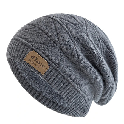 Warm Unisex Beanie Hats Adjustable Ski Sports Winter Hat For Men  Women Plush Lined Knitted Hat Wit 5
