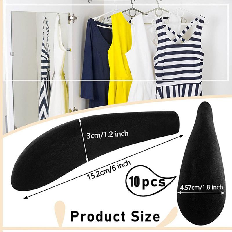 Hanger Shoulder Bump Protectors, Sweater Hanger Shaper Pads for Coat and Clothing