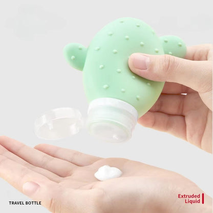 Silicone Leakproof Travel Bottles for Shampoo Lotion and Body Wash