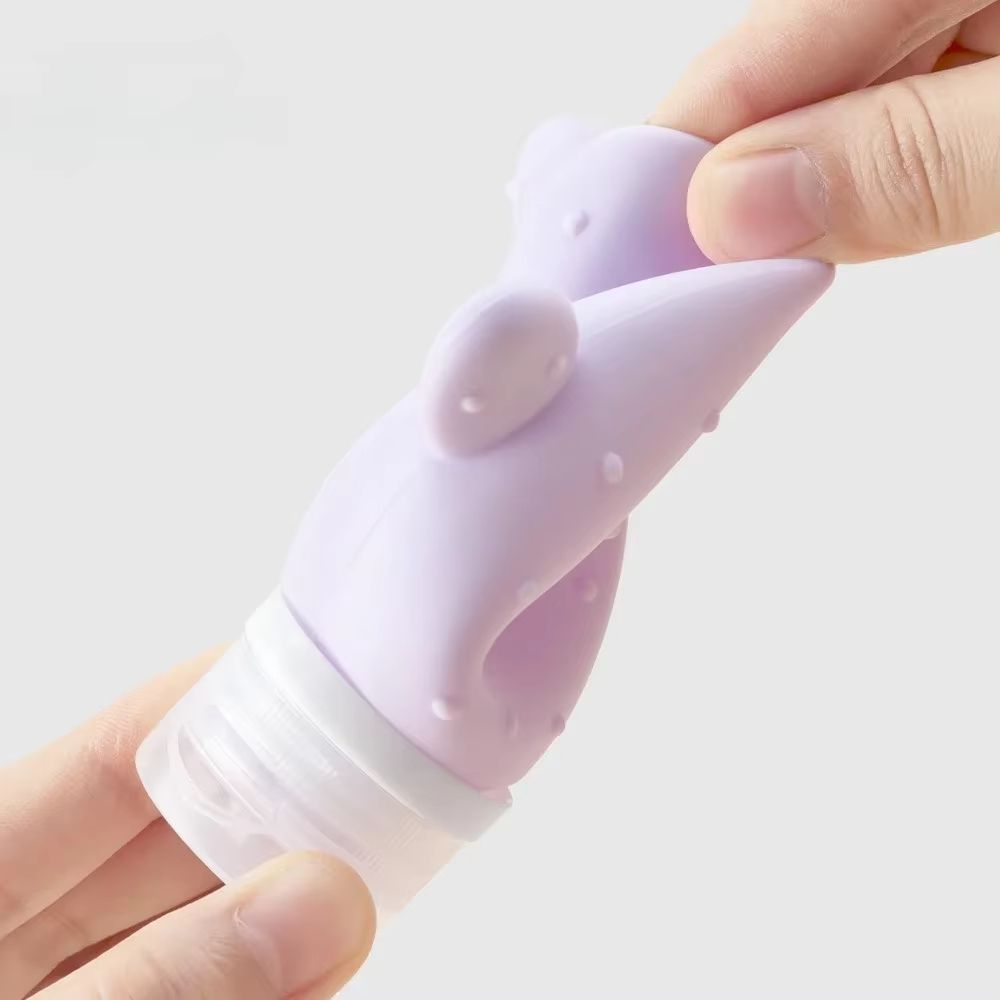 Silicone Leakproof Travel Bottles For Shampoo Lotion And Body Wash 3