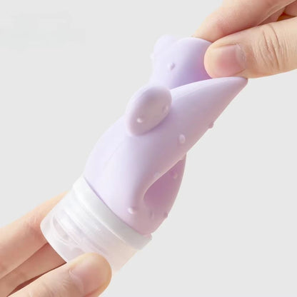 Silicone Leakproof Travel Bottles For Shampoo Lotion And Body Wash 3