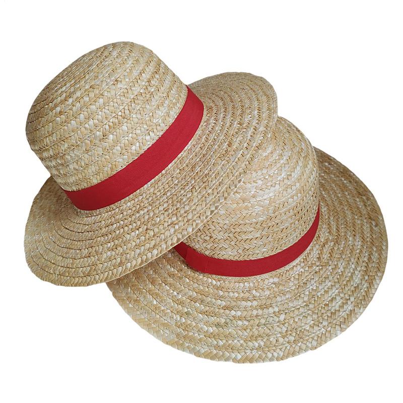 Straw Hat For Men Women Multi Functional Luffy Cosplay Sun Beach Travel Straw Caps 1