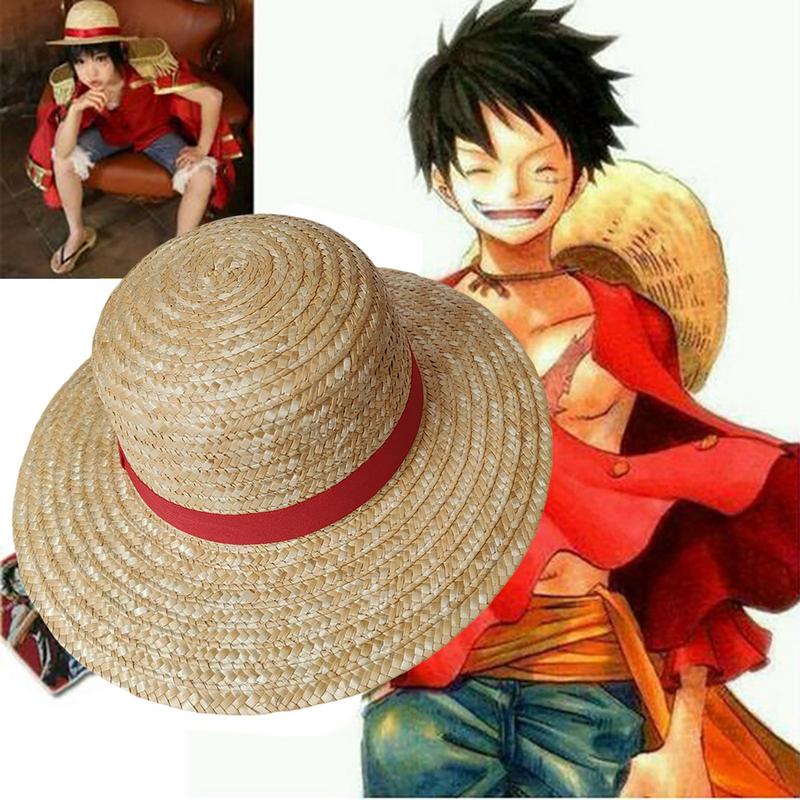 Straw Hat For Men Women Multi Functional Luffy Cosplay Sun Beach Travel Straw Caps 3
