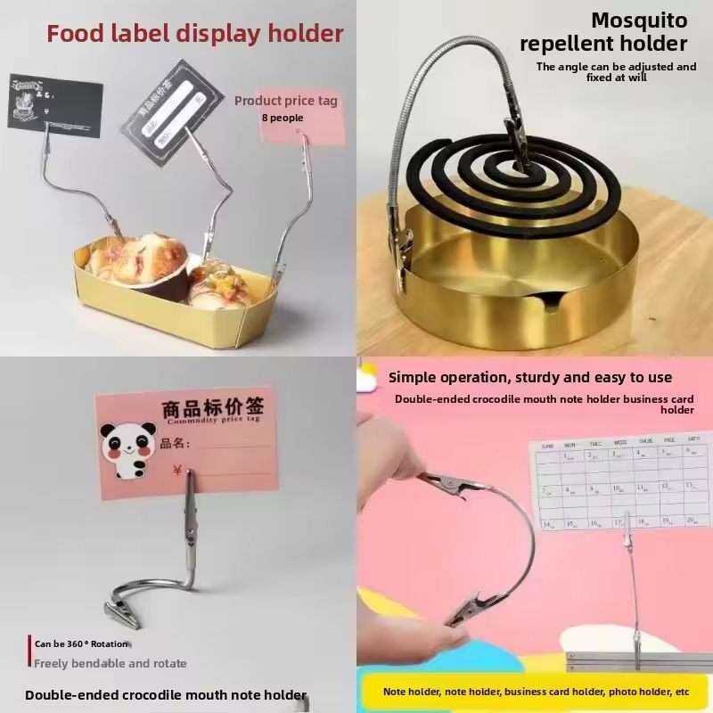 Elegant Metal Table Place Card Holder  Fragrant Clip Set  Timeless Decor For Weddings Parties And H 2