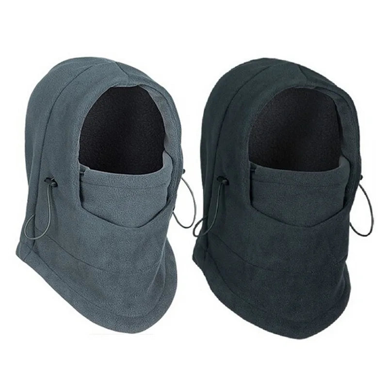 Hiking Balaclava Hat Waterproof Thermal Fleece New Fashion Warm Cap For Men Women Hooded Neck Warme 4