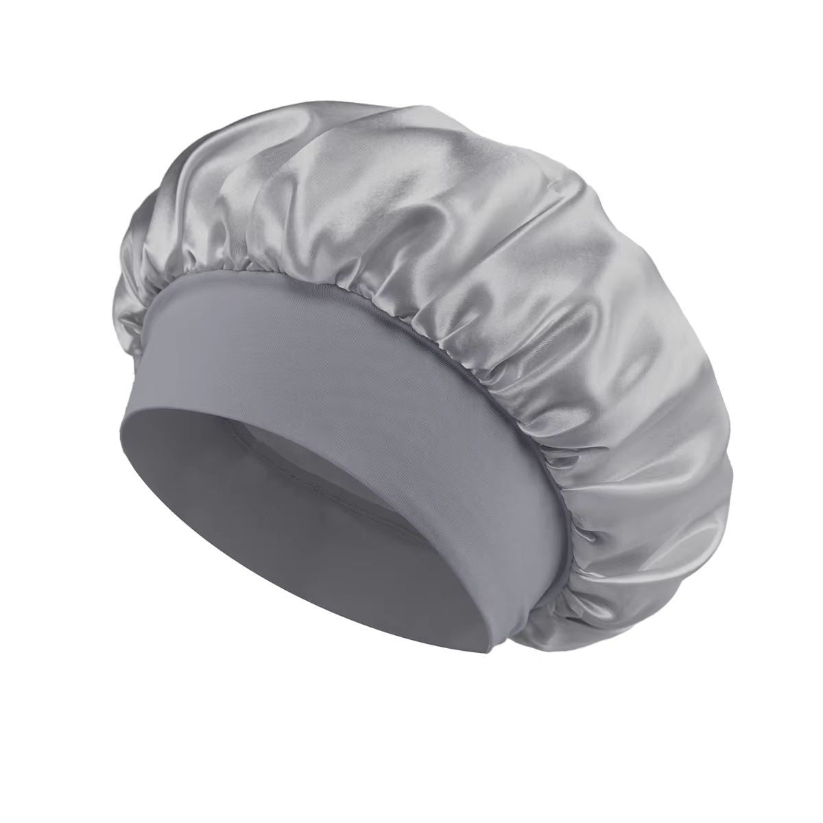 Soft Satin Lined Bonnet For Long Hair Sleep And Shower Cap 12