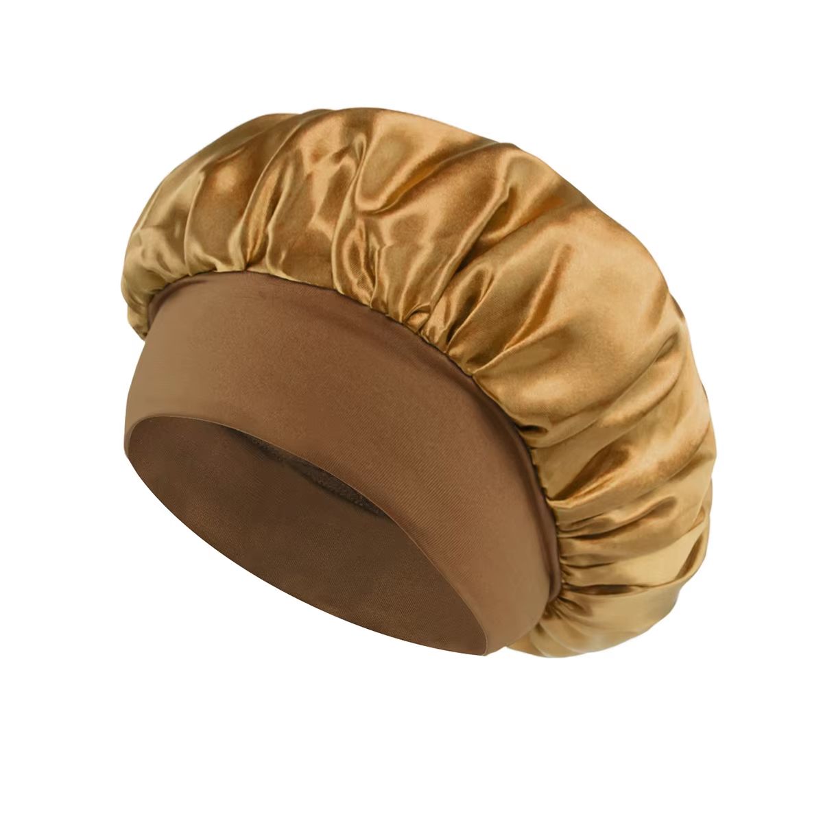 Soft Satin Lined Bonnet For Long Hair Sleep And Shower Cap 13