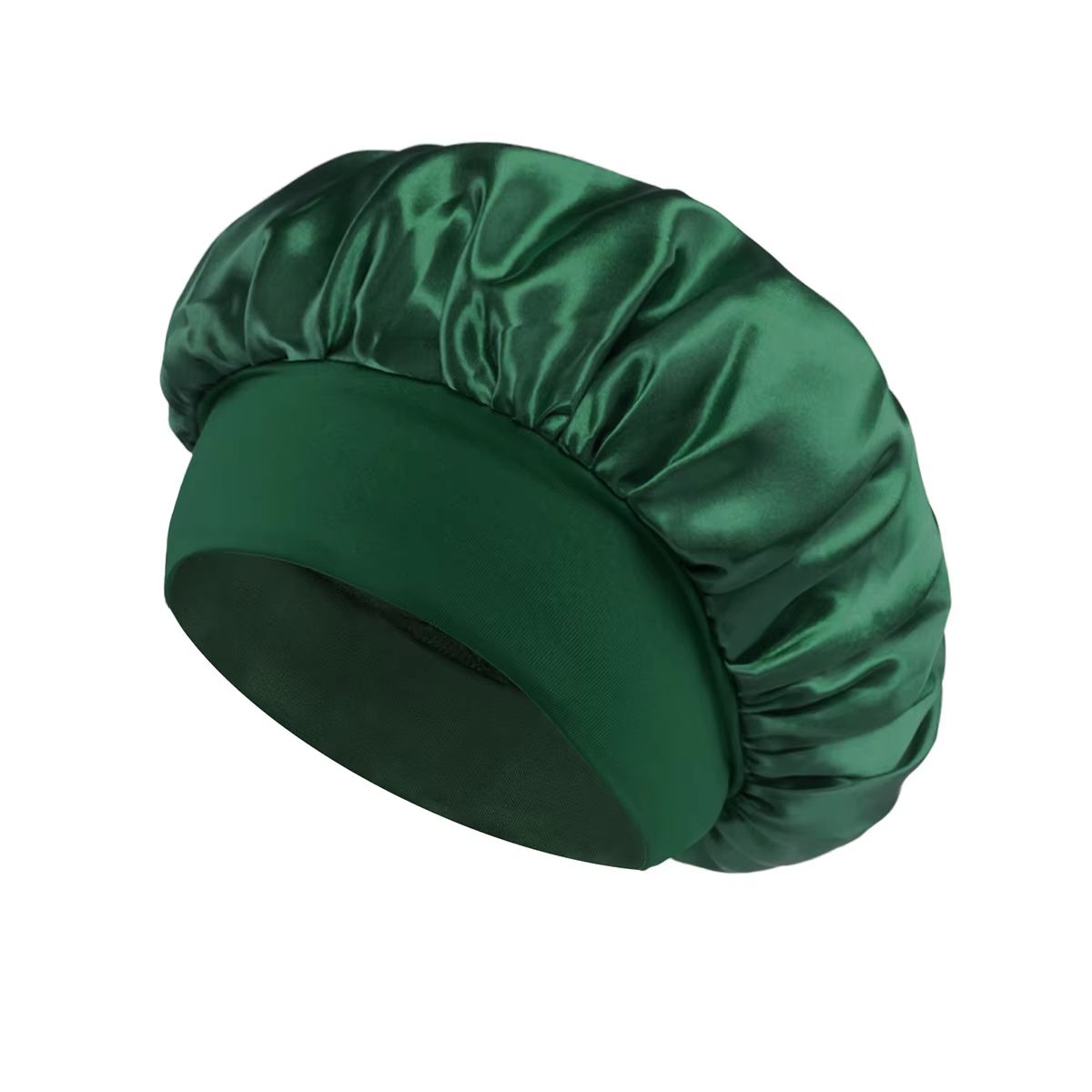 Soft Satin Lined Bonnet For Long Hair Sleep And Shower Cap 16