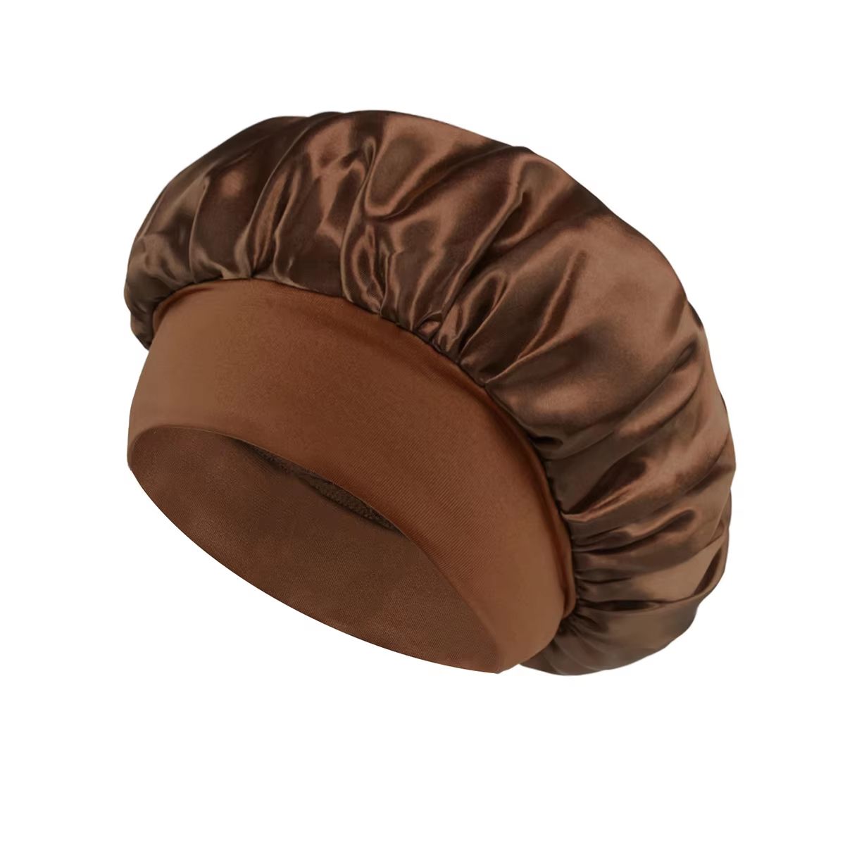 Soft Satin Lined Bonnet For Long Hair Sleep And Shower Cap 18