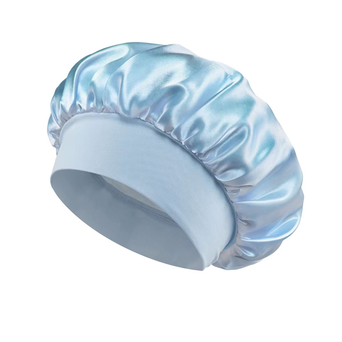 Soft Satin Lined Bonnet For Long Hair Sleep And Shower Cap 6